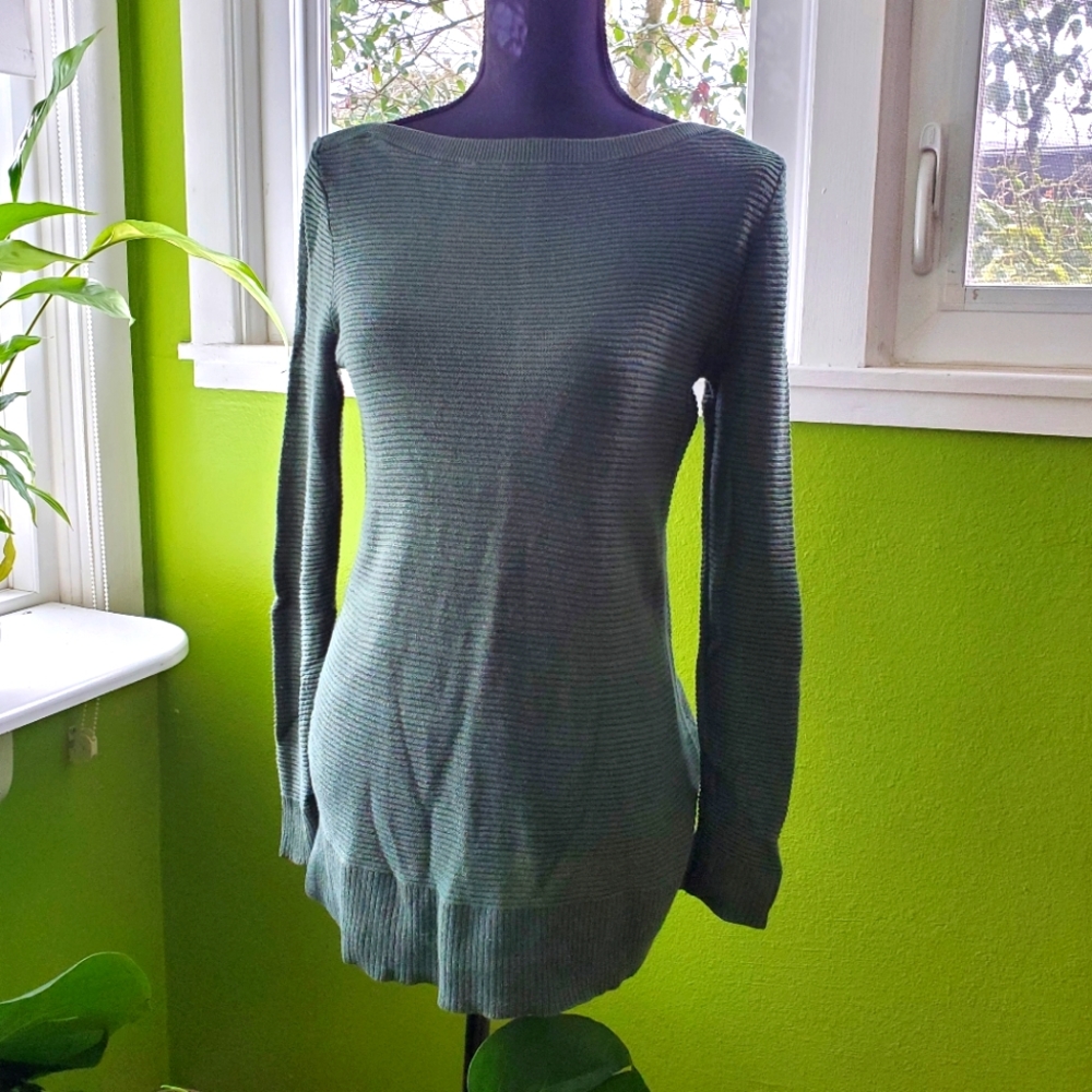 Ann Taylor Boatneck Knit Sweater